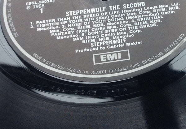 Steppenwolf : Steppenwolf The Second (LP, Album)