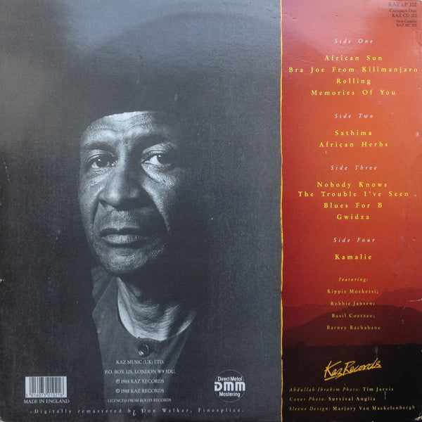 Dollar Brand / Abdullah Ibrahim ~ African Sun (Vinyl) - Djungel & Jazz