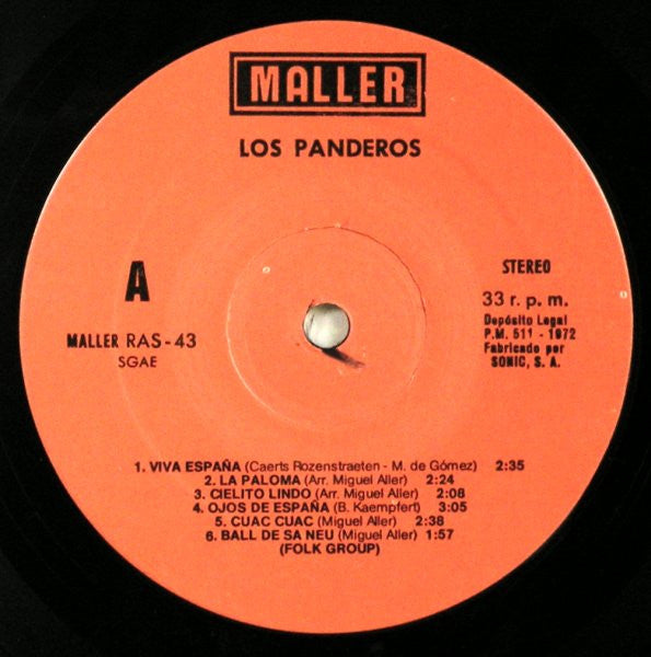 Los Panderos ~ Los Panderos (Vinyl) - Djungel & Jazz