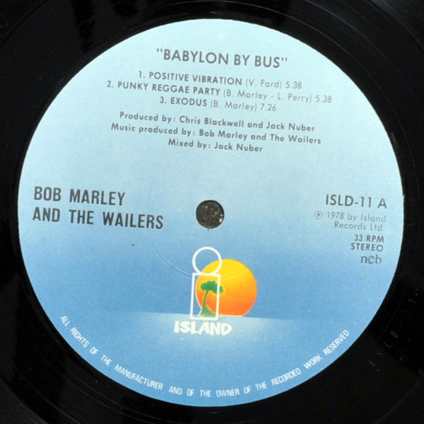 Bob Marley & The Wailers : Babylon By Bus (2xLP, Album)