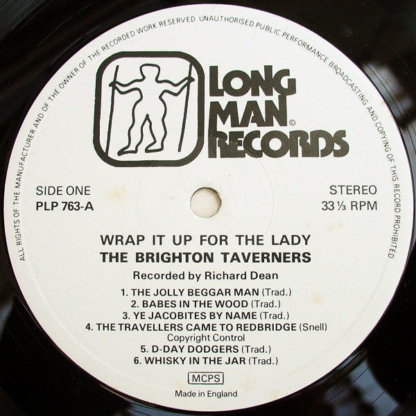 Taverners Of Brighton ~ Wrap It Up For The Lady (Vinyl) - Djungel & Jazz