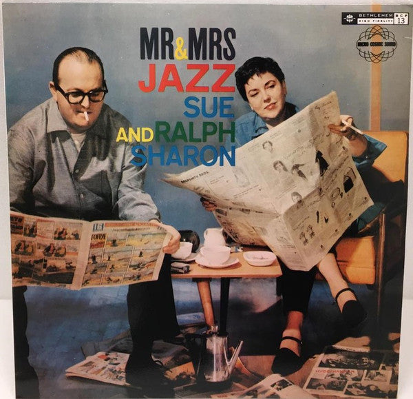 Sue And Ralph Sharon ~ Mr & Mrs Jazz (Vinyl) - Djungel & Jazz