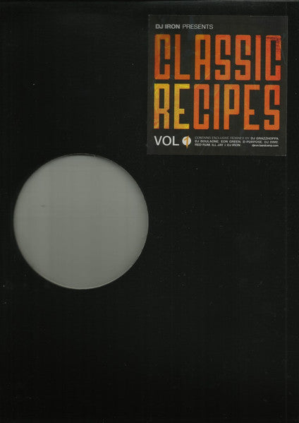 DJ Iron  ~ Dj Iron Presents: 'Classic Recipes Vol.1' (Vinyl) - Djungel & Jazz