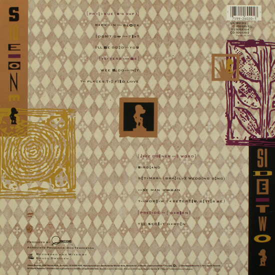 Quincy Jones ~ Back On The Block (Vinyl) - Djungel & Jazz