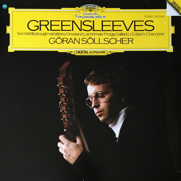 Göran Söllscher ~ Greensleeves (Vinyl) - Djungel & Jazz