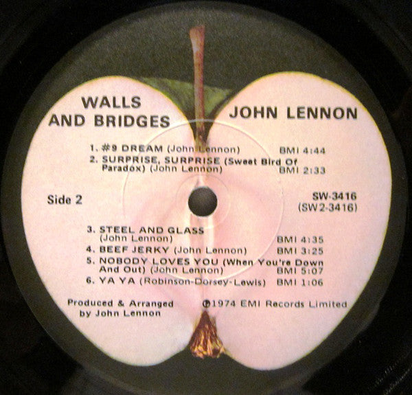 John Lennon ~ Walls And Bridges (Vinyl) - Djungel & Jazz