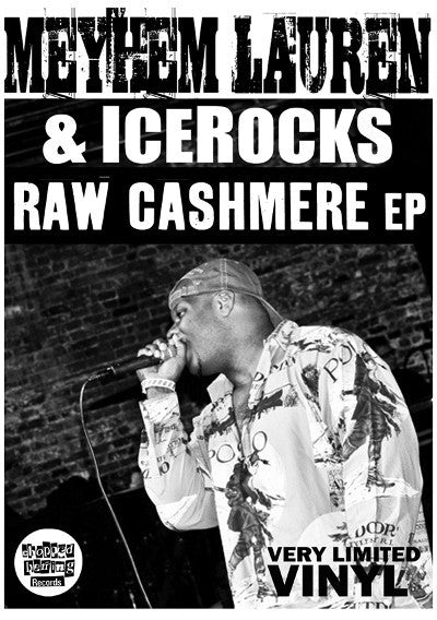 Meyhem Lauren & Icerocks DXA ~ Raw Cashmere EP (Vinyl) - Djungel & Jazz