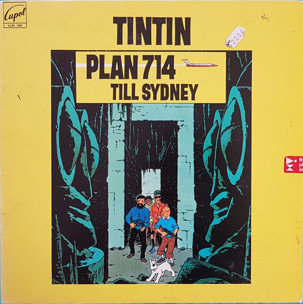 Hergé ~ Tintin: Plan 714 Till Sydney (Vinyl) - Djungel & Jazz