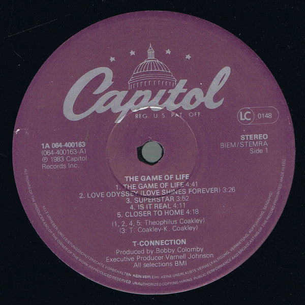 T-Connection ~ The Game Of Life (Vinyl) - Djungel & Jazz