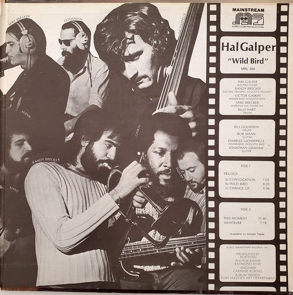 Hal Galper : Wild Bird (LP, Album, Gat)