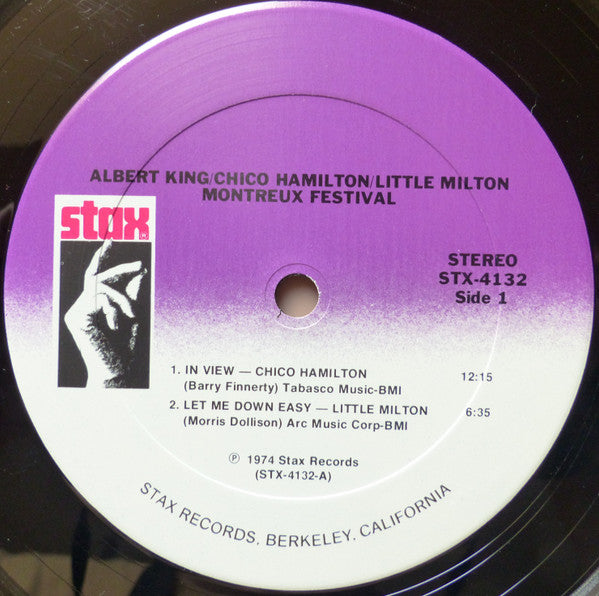 Albert King / Chico Hamilton / Little Milton ~ Montreux Festival (Vinyl) - Djungel & Jazz