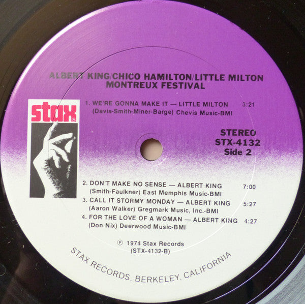 Albert King / Chico Hamilton / Little Milton ~ Montreux Festival (Vinyl) - Djungel & Jazz