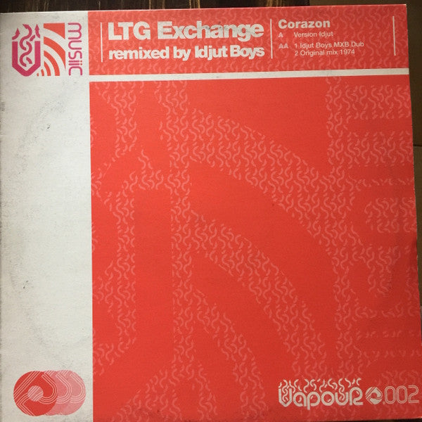 LTG Exchange Remixed By Idjut Boys ~ Corazon (Vinyl) - Djungel & Jazz
