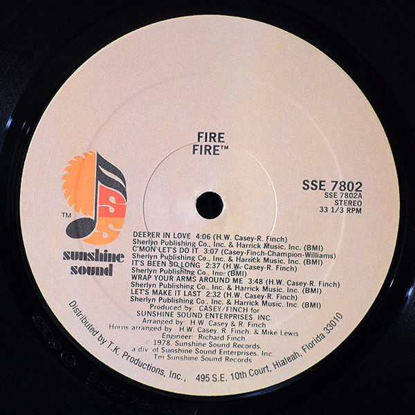 Fire  ~ Fire (Vinyl) - Djungel & Jazz