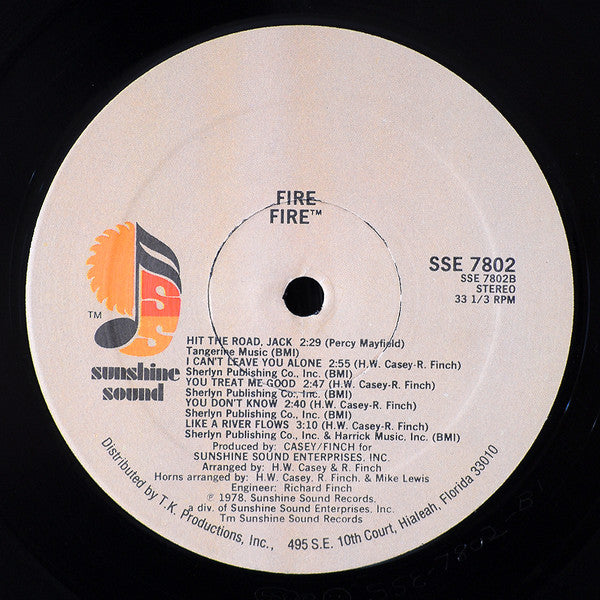 Fire  ~ Fire (Vinyl) - Djungel & Jazz