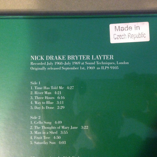 Nick Drake ~ Five Leaves Left (Vinyl) - Djungel & Jazz