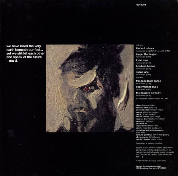 Eugene McDaniels ~ Headless Heroes Of The Apocalypse (Vinyl) - Djungel & Jazz