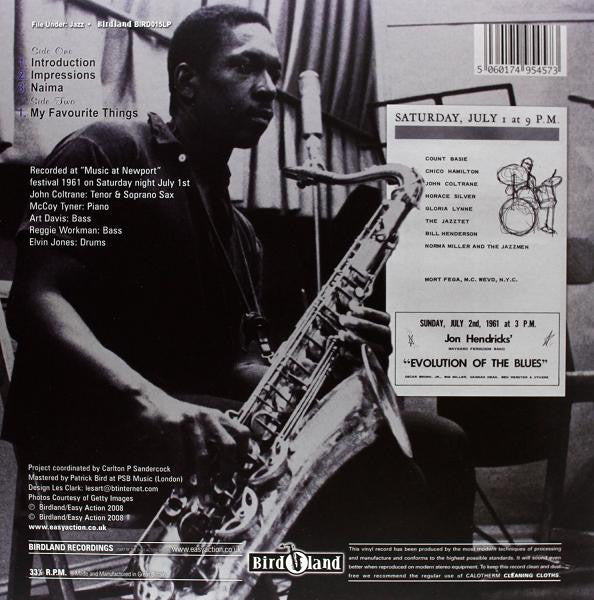 John Coltrane ~ Newport '61 (Vinyl) - Djungel & Jazz