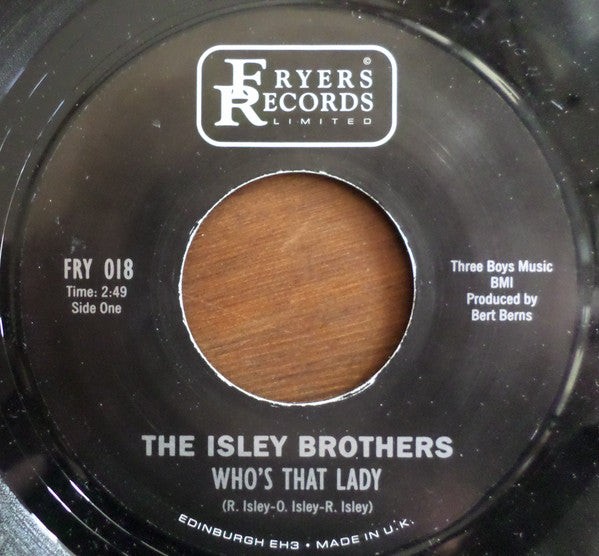 The Isley Brothers : Who's That Lady / St. Louis Blues (7", Single, RE)