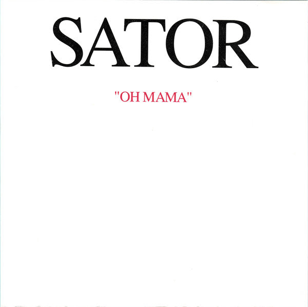 Sator ~ Oh Mama (Vinyl) - Djungel & Jazz