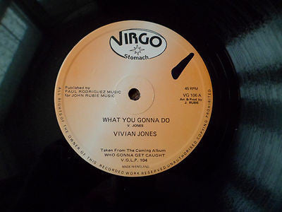 Vivian Jones : What You Gonna Do (12")