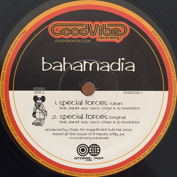 Bahamadia : Special Forces (12")