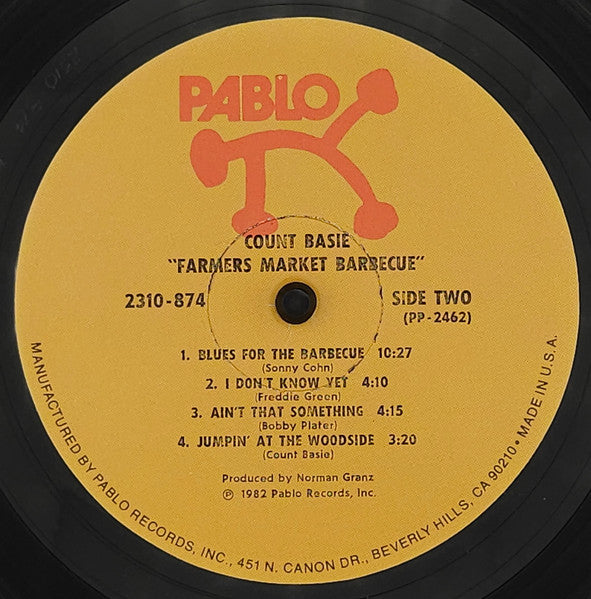 Count Basie Big Band ~ Farmers Market Barbecue (Vinyl) - Djungel & Jazz