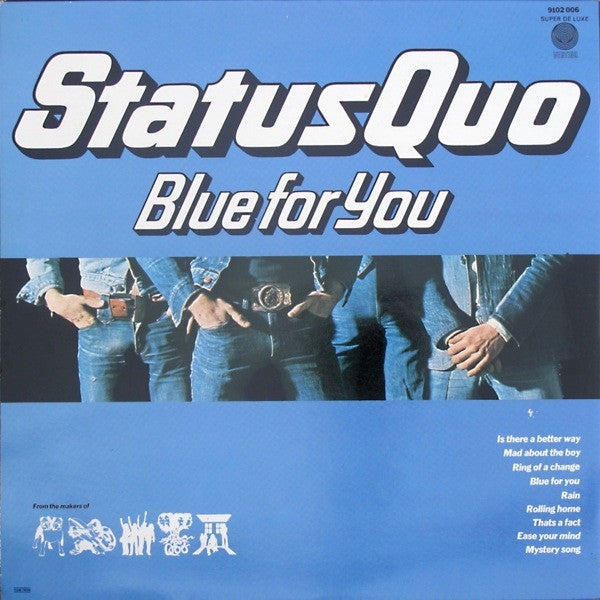 Status Quo ~ Blue For You (Vinyl) - Djungel & Jazz