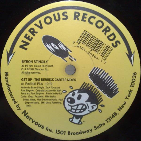 Byron Stingily : Get Up (Derrick Carter Remixes) (12")