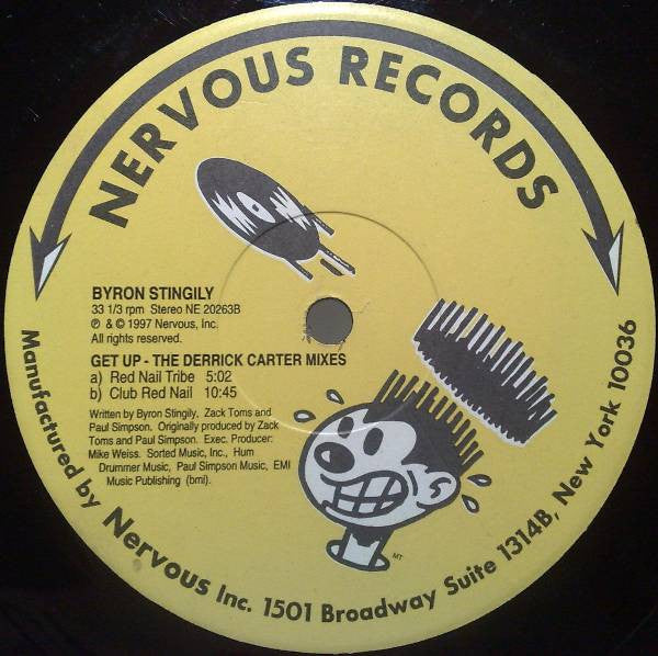 Byron Stingily : Get Up (Derrick Carter Remixes) (12")