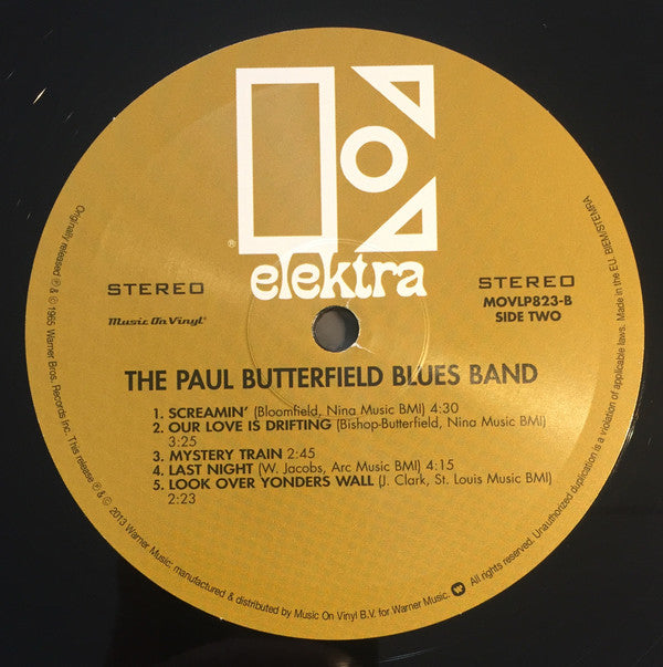 The Paul Butterfield Blues Band ~ The Paul Butterfield Blues Band (Vinyl) - Djungel & Jazz