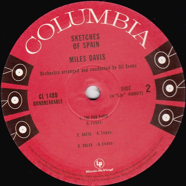 Miles ~ Sketches Of Spain (Vinyl) - Djungel & Jazz