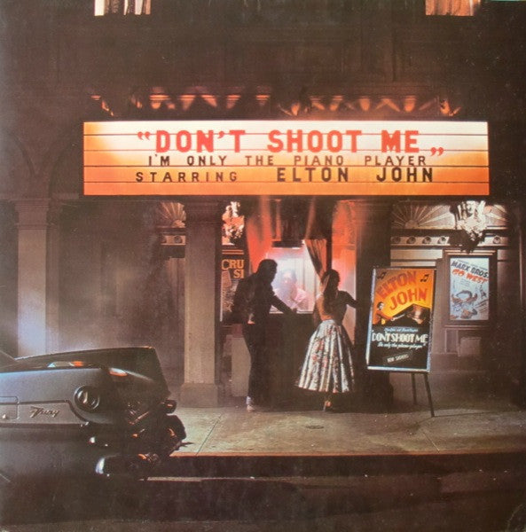 Elton John ~ Don't Shoot Me I'm Only The Piano Player (Vinyl) - Djungel & Jazz