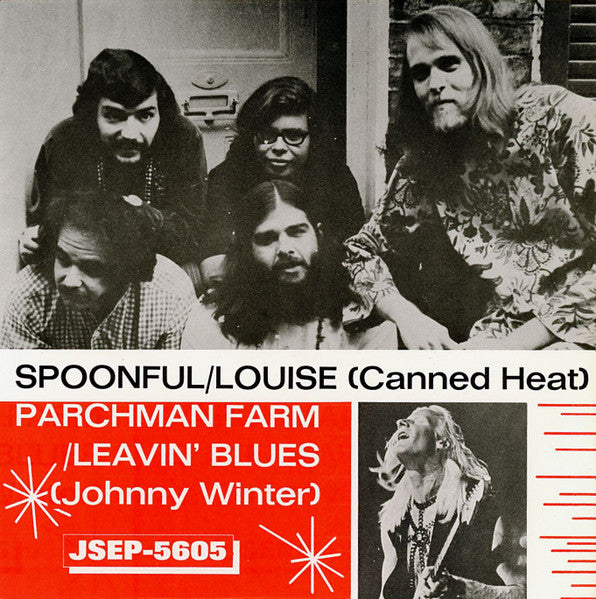 Canned Heat / Johnny Winter ~ Spoonful / Louise / Parchman Farm / Leavin' Blues (Vinyl) - Djungel & Jazz