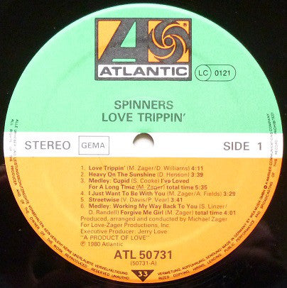 Spinners ~ Love Trippin' (Vinyl) - Djungel & Jazz