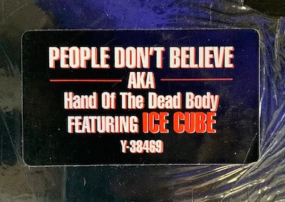 Scarface  ~ People Don't Believe aka Hand Of The Dead Body (Vinyl) - Djungel & Jazz