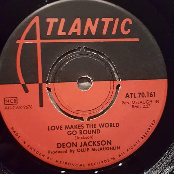 Deon Jackson ~ Love Makes The World Go Round / You Said You Loved Me (Vinyl) - Djungel & Jazz