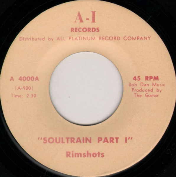 Rimshots ~ Soultrain Part I / Soultrain Part II (Vinyl) - Djungel & Jazz