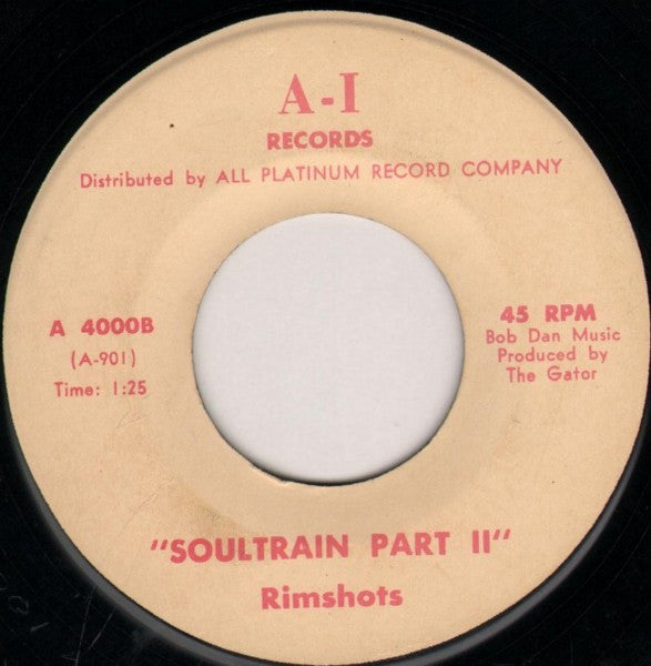 Rimshots ~ Soultrain Part I / Soultrain Part II (Vinyl) - Djungel & Jazz