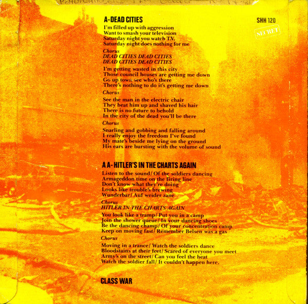 The Exploited ~ Dead Cities (Vinyl) - Djungel & Jazz