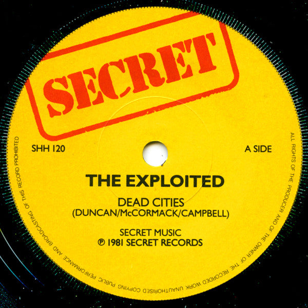 The Exploited ~ Dead Cities (Vinyl) - Djungel & Jazz