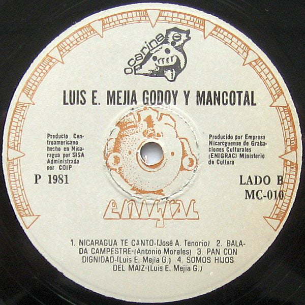 Luis E. Mejía G.* Con Mancotal : Un Son Para Mi Pueblo (LP, Album)