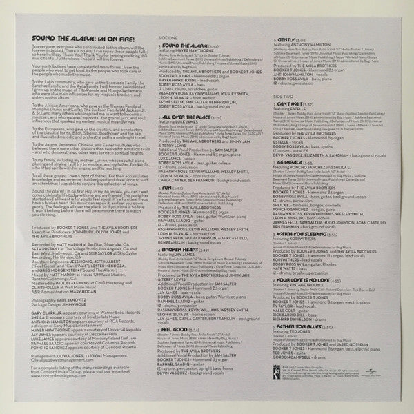 Booker T ~ Sound The Alarm (Vinyl) - Djungel & Jazz