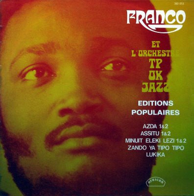 Franco Et Orchestre T.P.O.K. Jazz ~ Franco Et L'Orchestre TP OK Jazz (Vinyl) - Djungel & Jazz