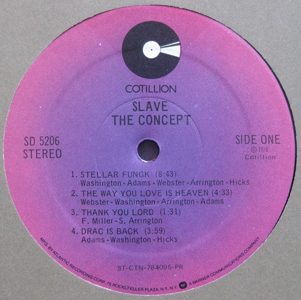 Slave : The Concept (LP, Album, PR )