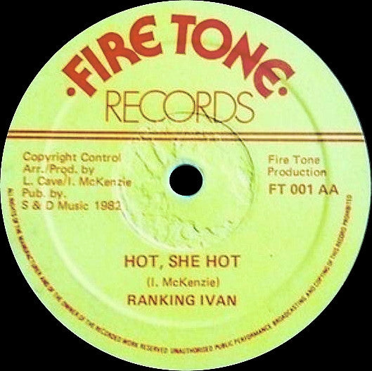Ranking Ivan / Rass P // Ranking Ivan : Fame // Hot She Hot (12")