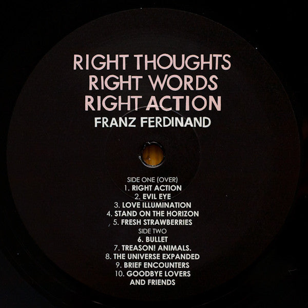 Franz Ferdinand ~ Right Thoughts, Right Words, Right Action (Vinyl) - Djungel & Jazz