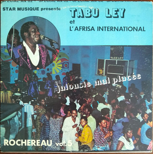 Tabu Ley Rochereau et Orchestre Afrisa L'International ~ Rochereau Vol. 5 (Vinyl) - Djungel & Jazz