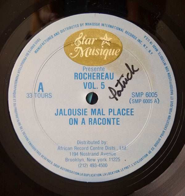 Tabu Ley Rochereau et Orchestre Afrisa L'International ~ Rochereau Vol. 5 (Vinyl) - Djungel & Jazz