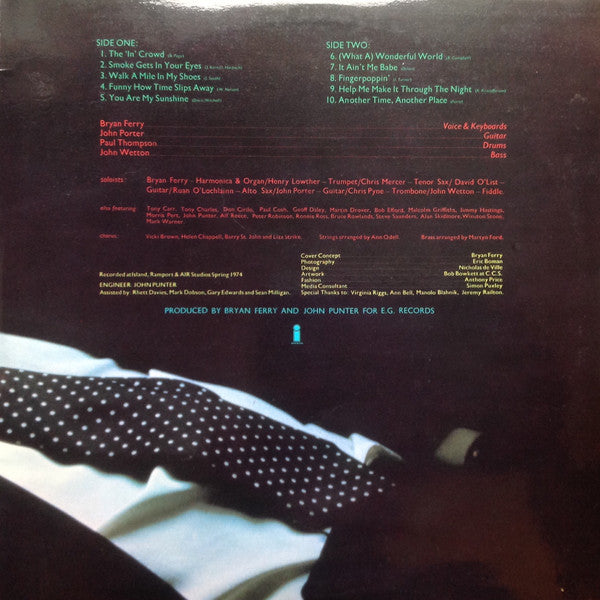 Bryan Ferry ~ Another Time, Another Place (Vinyl) - Djungel & Jazz